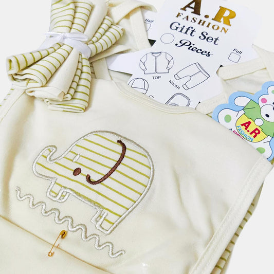 LITTLE BABY 10 PCS GIFT SET - YWLLOW ELEPHANT