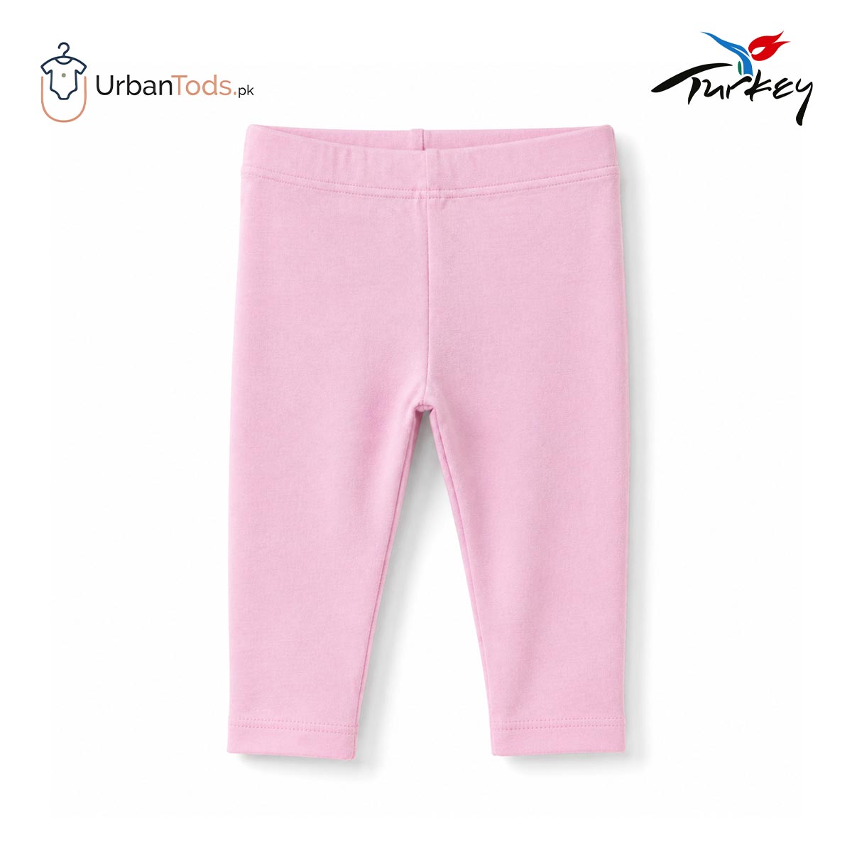 BABY BUBBLEGUM PINK HOODED TOP WITH LEGGING SET