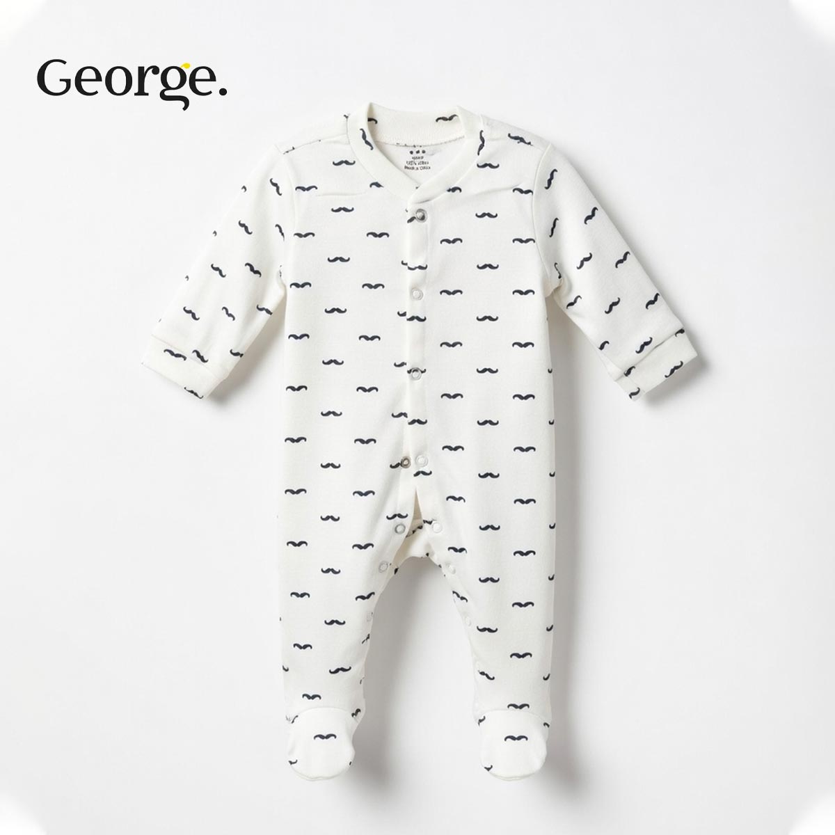 GEORGE 3 PACK PRINTED SLEEPSUITS SET