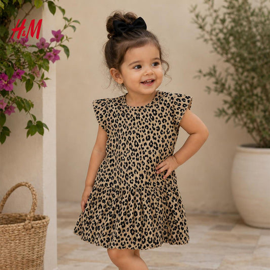 H&M LEOPARD PRINT DRESS