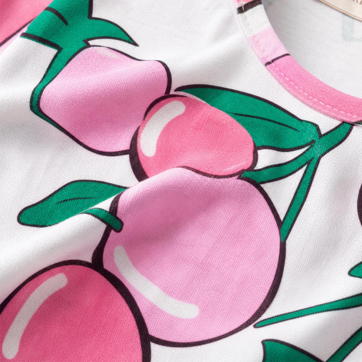 H&M PINK CHERRY BLOSSOM DRESS WITH HEADBAND
