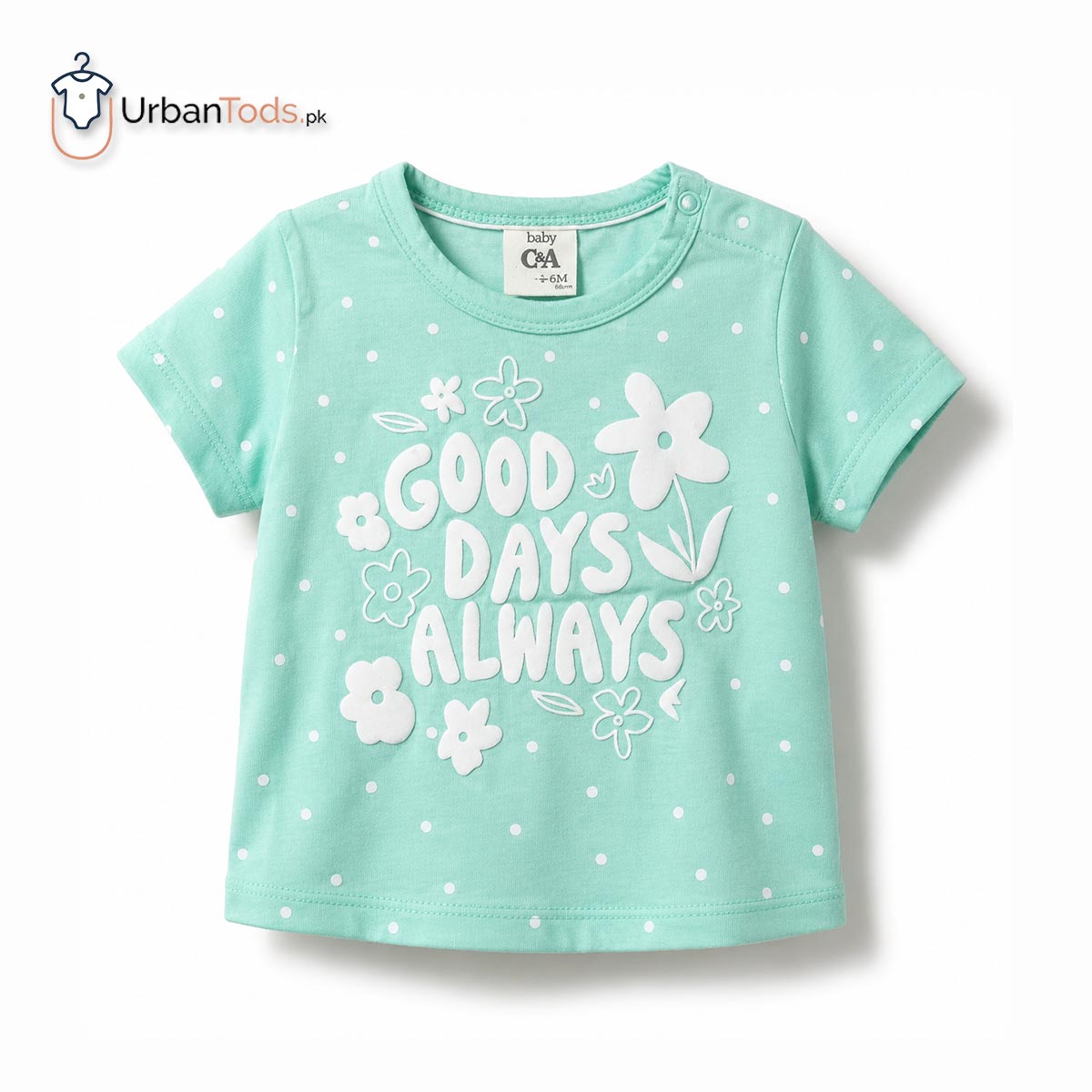 KIDS MINT GOOD DAYS ALWAYS GRAPHIC T-SHIRT