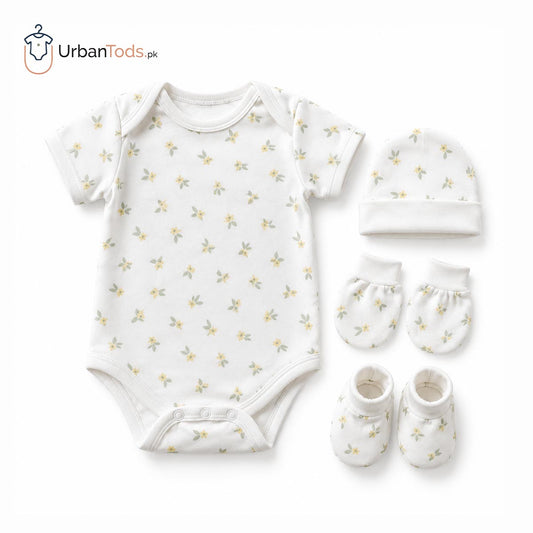 KIDS PREMIUM 4 PCS YELLOW BLOSSOM ESSENTIAL SET