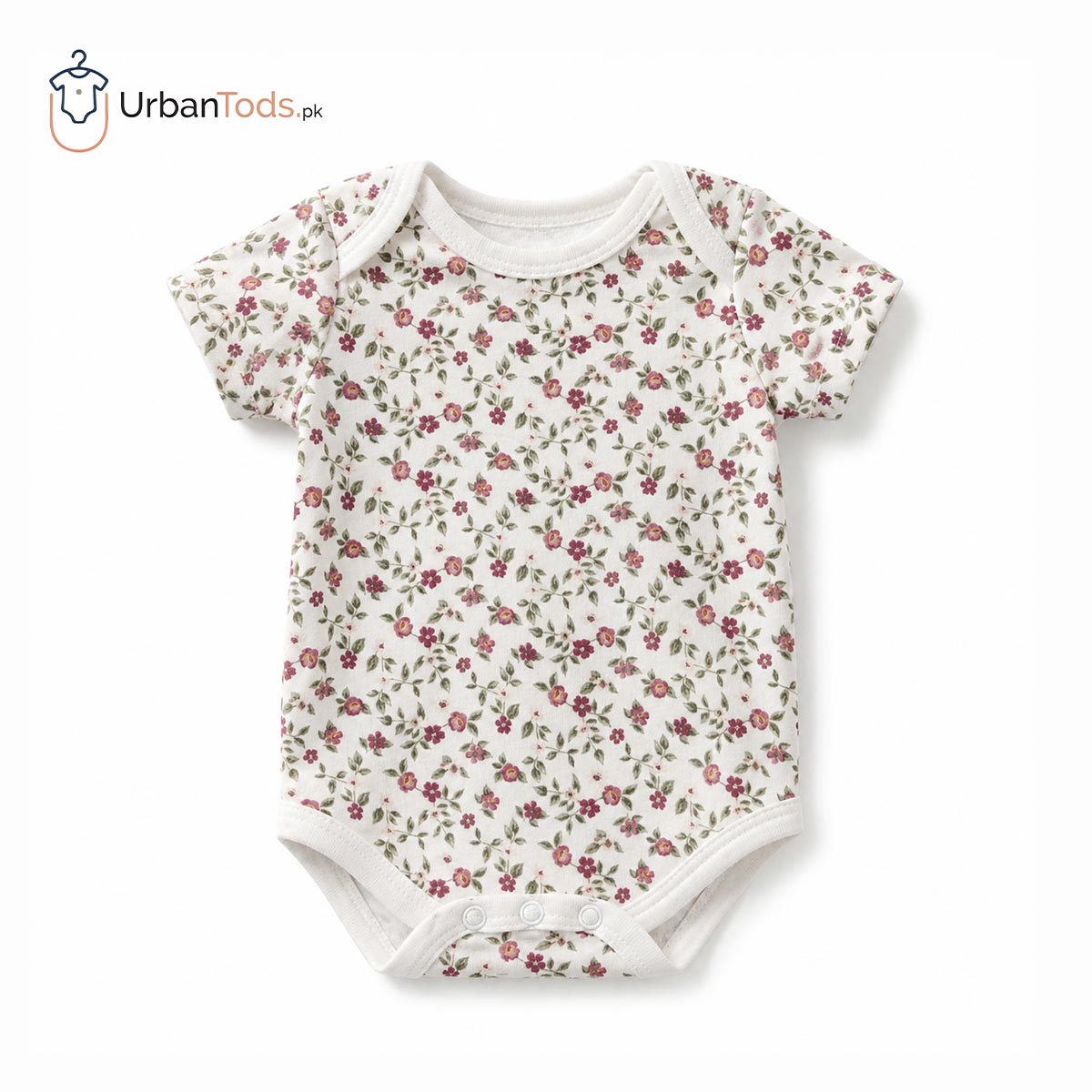 KIDS PREMIUM VINTAGE ROSE SHORT SLEEVE BODYSUIT