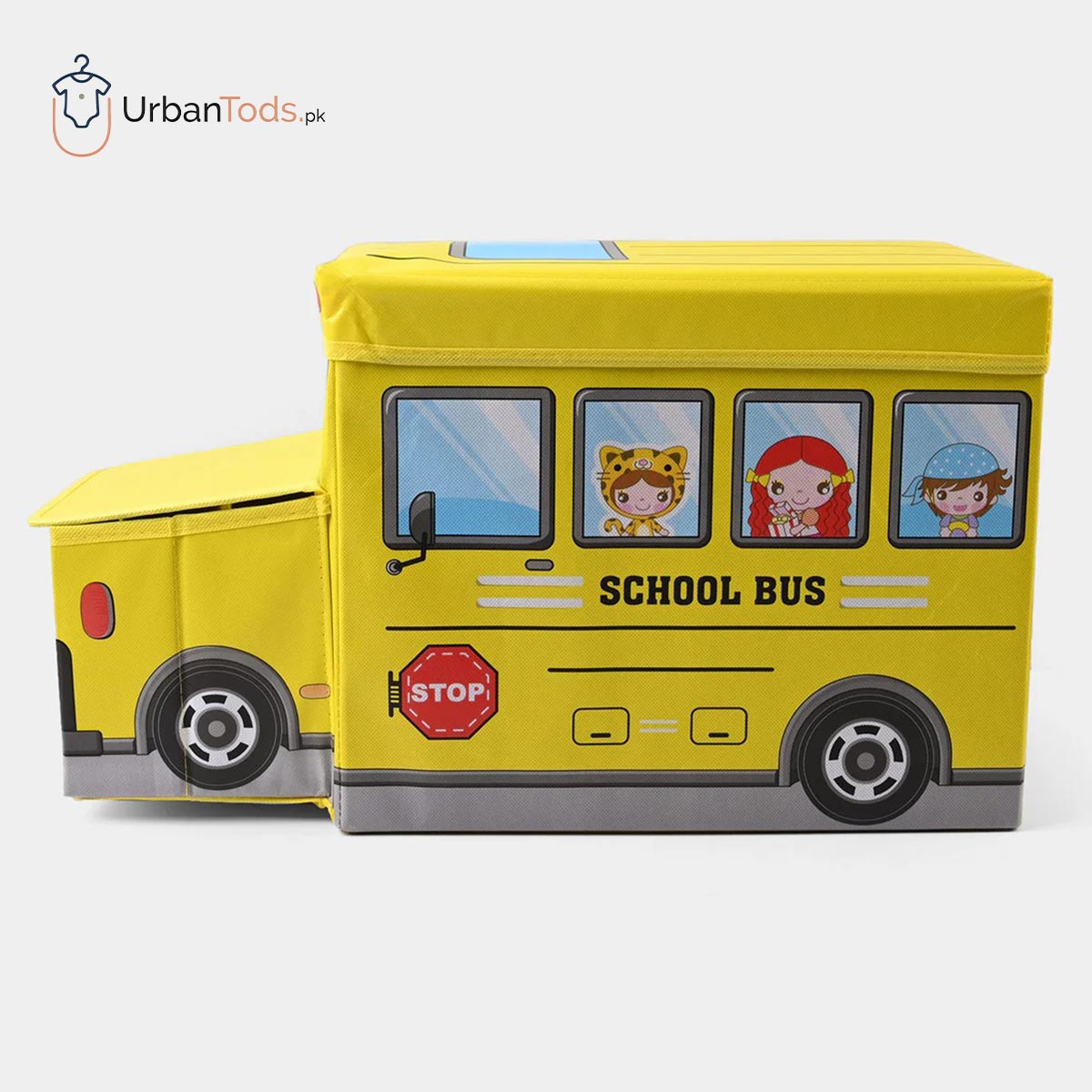 KIDS TOY STORAGE BUS
