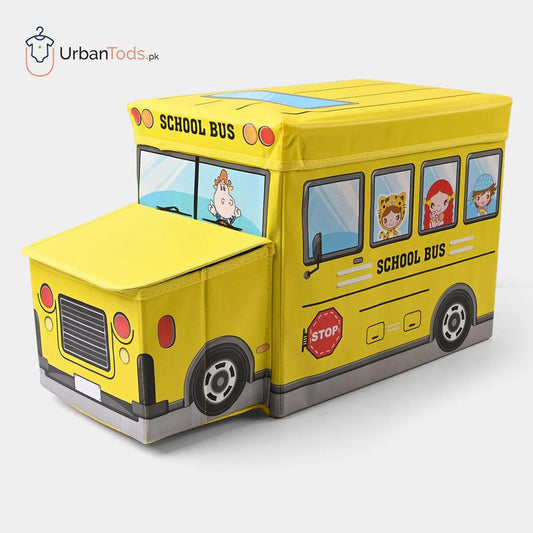 KIDS TOY STORAGE BUS