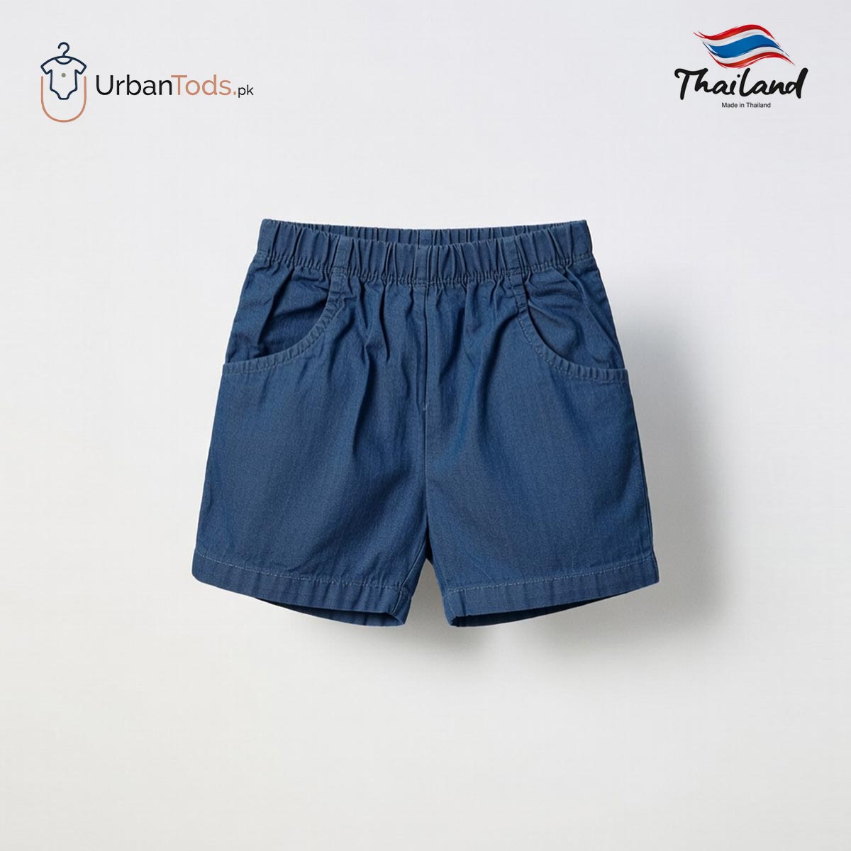 KIDS WHITE LITTLE GENTLEMAN T-SHIRT WITH SHORTS 2 PCS SET