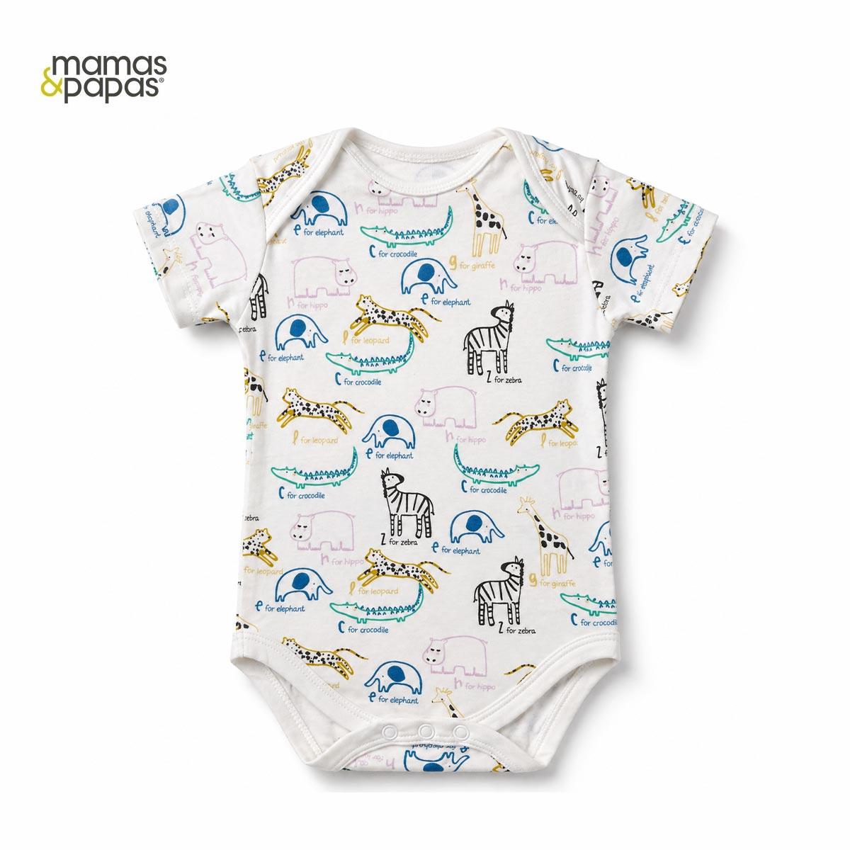 MAMAS & PAPAS ADVENTURE & SAFARI 5 PACK BODYSUITS