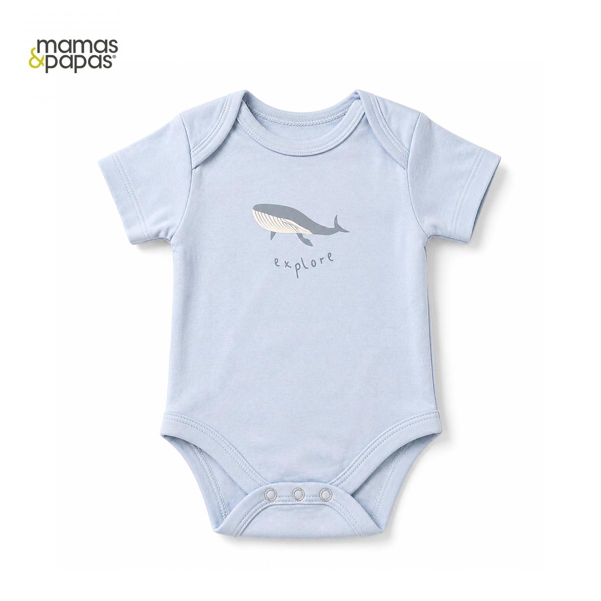 MAMAS & PAPAS ANIMAL ADVENTURE 5 PACK BODYSUITS
