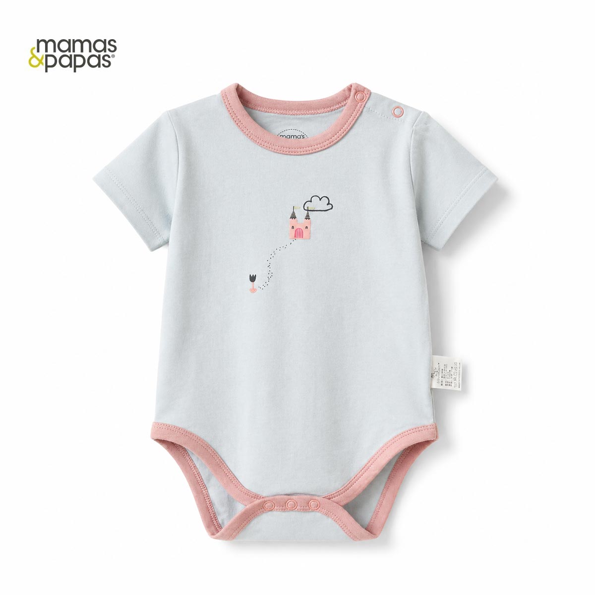 MAMAS & PAPAS WHIMSICAL GARDEN 5 PACK BODYSUITS