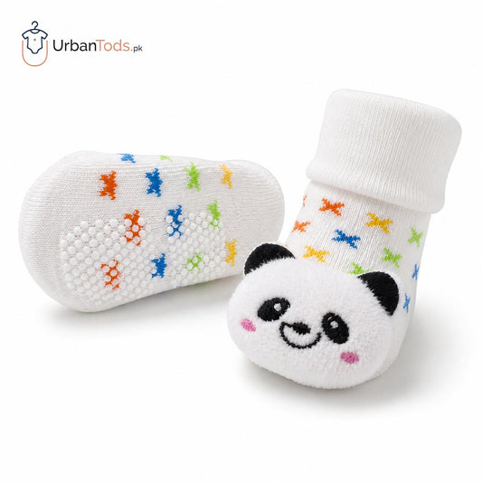 PANDA PARTY ANTI SLIP BOOTIE SOCKS