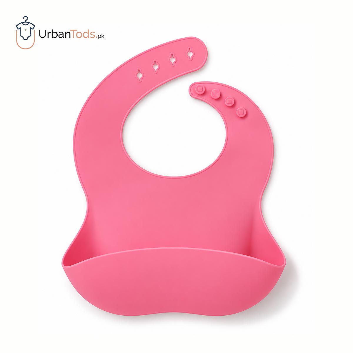 PREMIUM WATERPROOF SILICON BIB WITH FOOD CATCHER